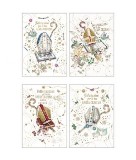 BIGLIETTI CECAMI 10237 CRESIMA 12P