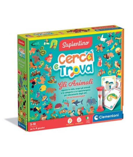 CLEMENTONI 16700 CERCA&TROVA ANIMALI