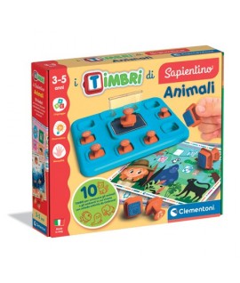 CLEMENTONI 16887 TIMBRI SAPIENT.ANIMALI