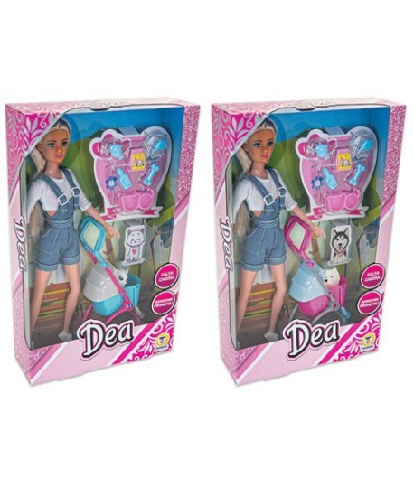 TEOREMA 80361 BAMBOLA DEA C/CUCCIOLO A