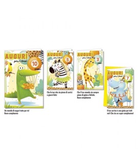 BIGL. COMPLEANNO BIMBI+ROTELLA BC.10716