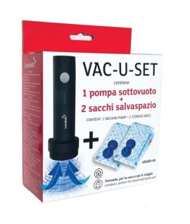 VAC-U-SET 513 POMPA+2 SACCHI 40*60