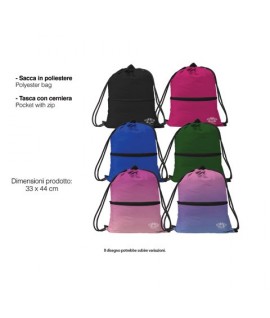 ZAINO A SACCA T.UNITA 44*33 0748