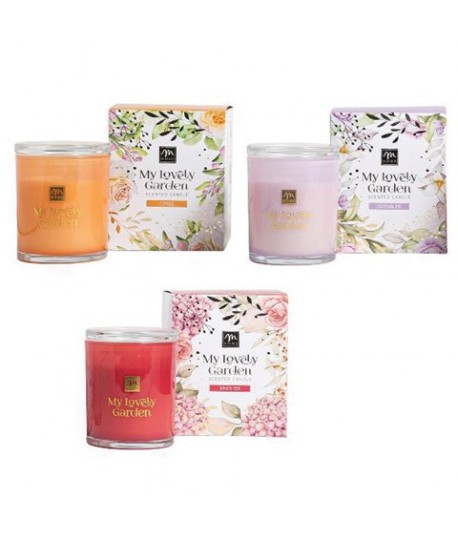 CANDELA GR260 IN VETRO C/TAPPO 47201