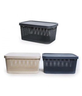 CESTA PLASTICA MERCURY 00491 C/COPERCHIO