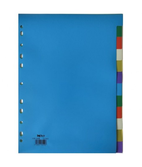 DIVISORI INLINEA A4 PPL 12 TASTI 40588
