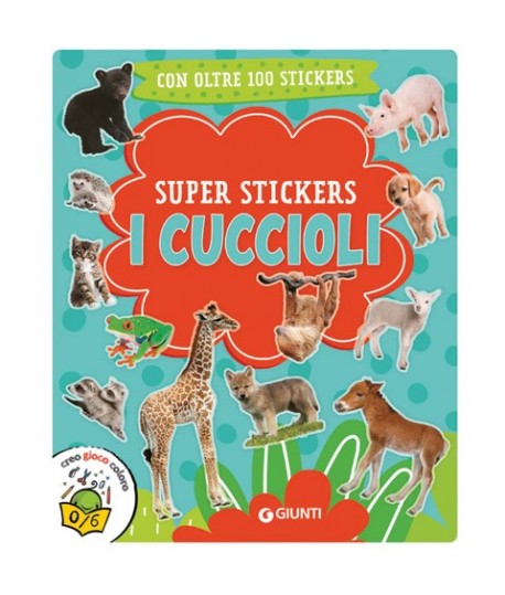 SUPER STICKERS I CUCCIOLI GIUNTI 52973A