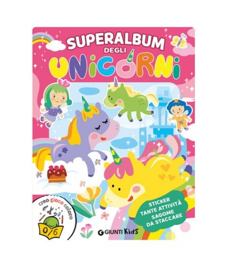 SUPER ALBUM DEGLI UNICORNI GIUNTI 58450A