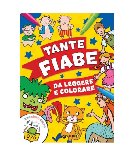TANTE FIABE DA LEGGERE E COLORARE 55158A