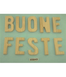 LETTERE "BUONE FESTE" COMARCO 65848 10PZ