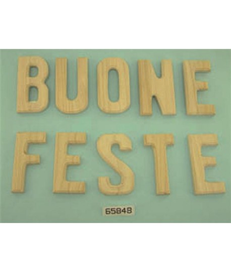 LETTERE "BUONE FESTE" COMARCO 65848 10PZ