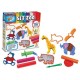 TEOREMA 74328 PLASTIART SET ZOO 3 VASI