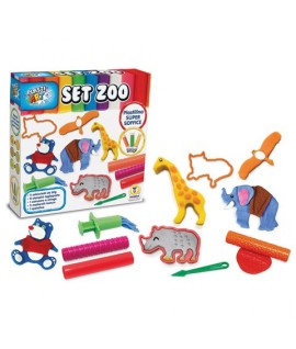 TEOREMA 74328 PLASTIART SET ZOO 3 VASI