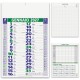 CALENDARIO OLANDESE 29X47 VER/BL PA620VE