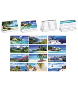 CALENDARIO TAVOLO 19X14 PAESAGGI PA402