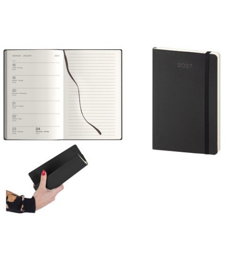 AGENDA SETTIM.8X14 CA CL326 C/ELASTICO