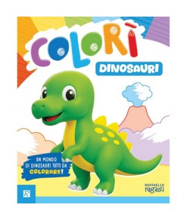 ALBUM COLORI'RAFFAELLO DINOSAURI 5172