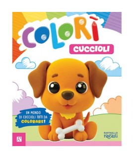 ALBUM COLORI'RAFFAELLO CUCCIOLI 5173