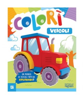 ALBUM COLORI'RAFFAELLO VEICOLI 5177