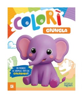 ALBUM COLORI'RAFFAELLO GIUNGLA 5178