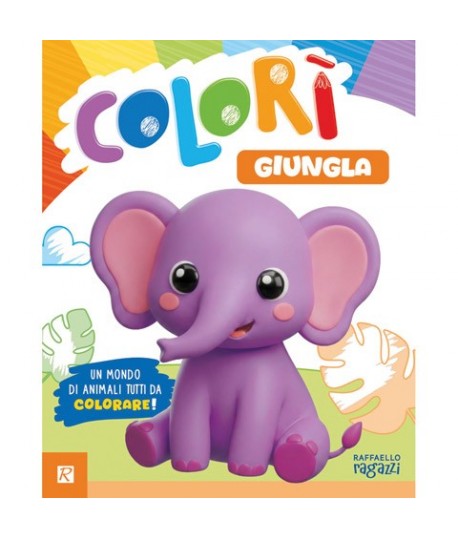 ALBUM COLORI'RAFFAELLO GIUNGLA 5178