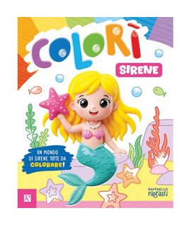 ALBUM COLORI'RAFFAELLO SIRENE 5180