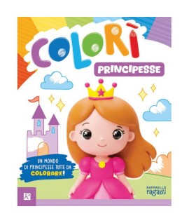 ALBUM COLORI'RAFFAELLO PRINCIPESSE 5181