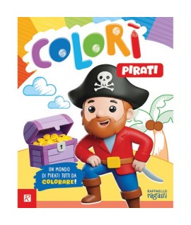 ALBUM COLORI'RAFFAELLO PIRATI 5182
