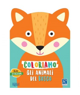 ALBUM COLORIAMO GLI ANIMALI DEL BOSCO
