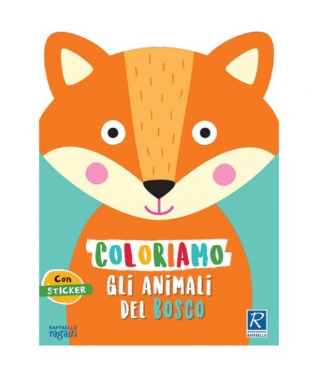 ALBUM COLORIAMO GLI ANIMALI DEL BOSCO