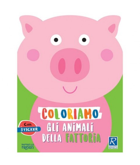 ALBUM COLORIAMO GLI ANIMALI FATTORIA