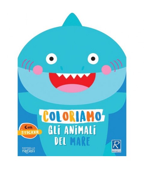 ALBUM COLORIAMO GLI ANIMALI DEL MARE