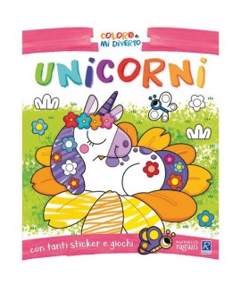 ALBUM COLORO E MI DIVERTO UNICORNI