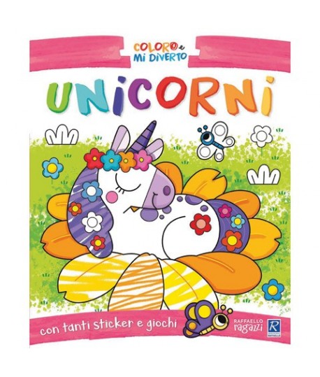 ALBUM COLORO E MI DIVERTO UNICORNI