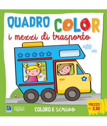 ALBUM QUADRO COLOR RAFFAELLO MEZZI TRASP