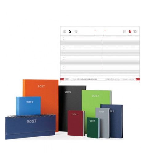 AGENDA GIORN.21X30 CB CD BULK 7145BK