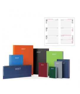 AGENDA SETTIM.7X10 CB BULK 7125BK