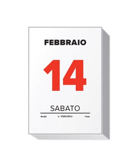 BLOCCO CALENDARIO 207 5,8X8,5 COMUNE D.