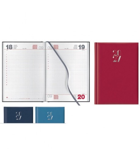 AGENDA GIORN.14X21 CB SD GOMMATO 642004