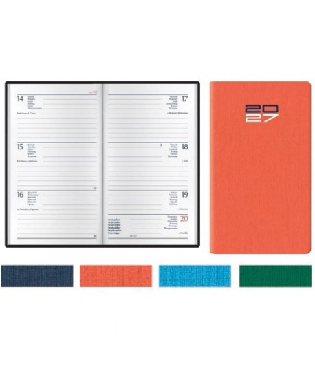 AGENDA SETTIM.8X14 CB CARIBE 125OV
