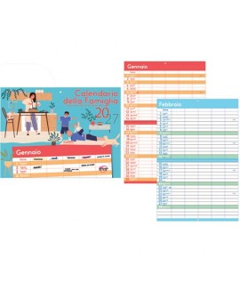 CALENDARIO DELLA FAMIGLIA 32X48 CI124