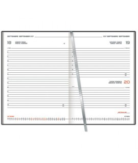 RIC.AGENDA GIORN.14X20 SD BIANCO I4051