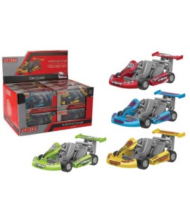 GLOBO 43130 GO KART DIE CAST SPIDKO