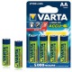 PILA RICARIC. VARTA 1,2V AA 2100MAH 4PZ