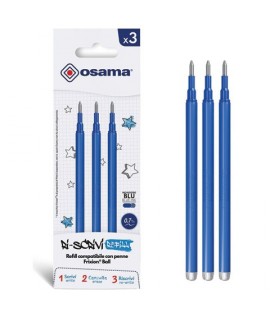 REFILL OSAMA RISCRIVI BLU CF.12*3PZ