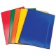 CARTELLA 3L+ELASTICO CM 35X50 5PZ ASSORT