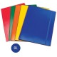 CARTELLA 3L+ELASTICO CM 35X50 BLU E.C