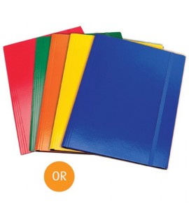 CARTELLA 3L+ELASTICO CM 35X50 ARANC. E.C