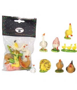 ANIMALI DA CORTILE G1-6 PZ.8 BUSTINA