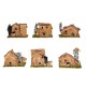 CASINE PRESEPE LEGNO 2PZ 8X5X7 00220XFC